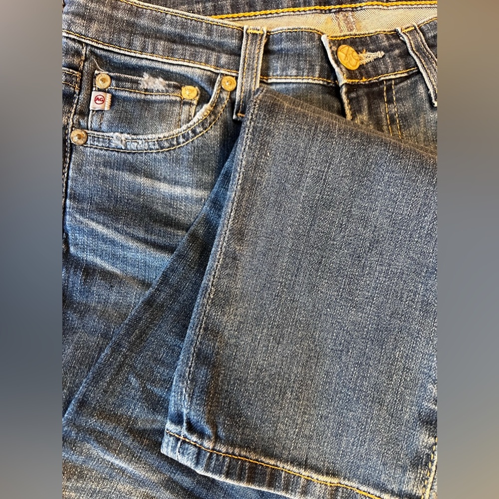 BNWT AG Adriano Goldschmied The Prima Cigarette Leg Skinny Soft Jeans , size 25 - Picture 4 of 6